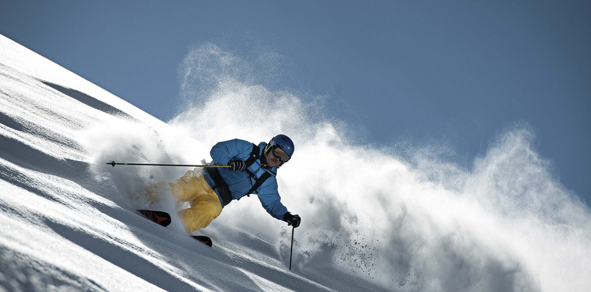 Skifahren in der Schlick