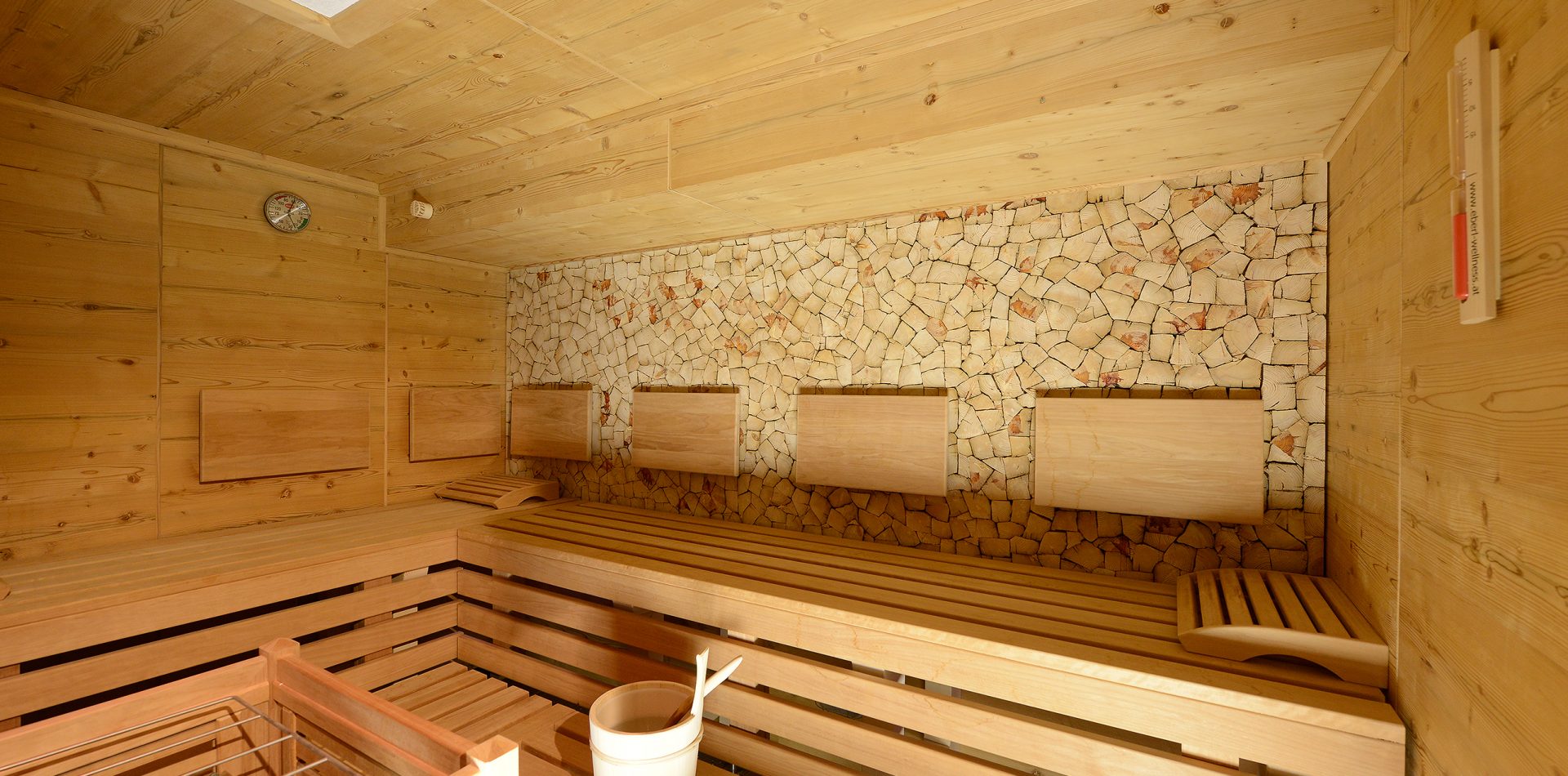 Sauna im Hotel im Stubaital