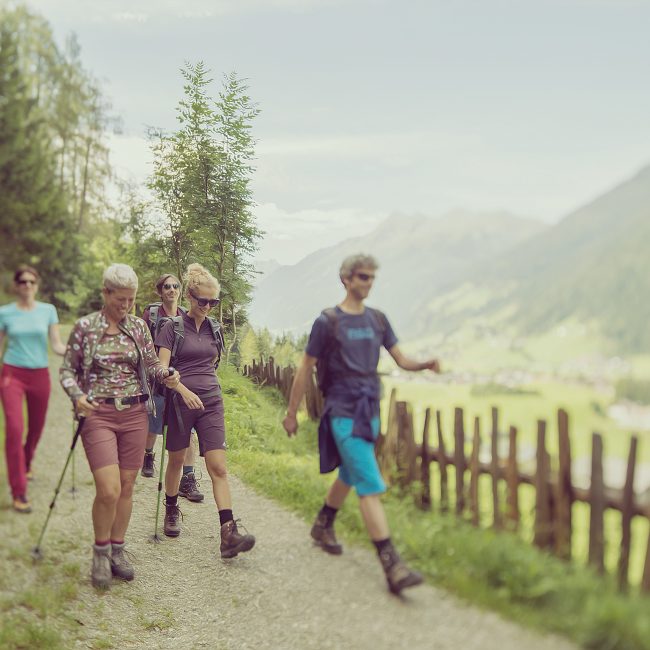 Scenic Nature Sites in the Stubai valley