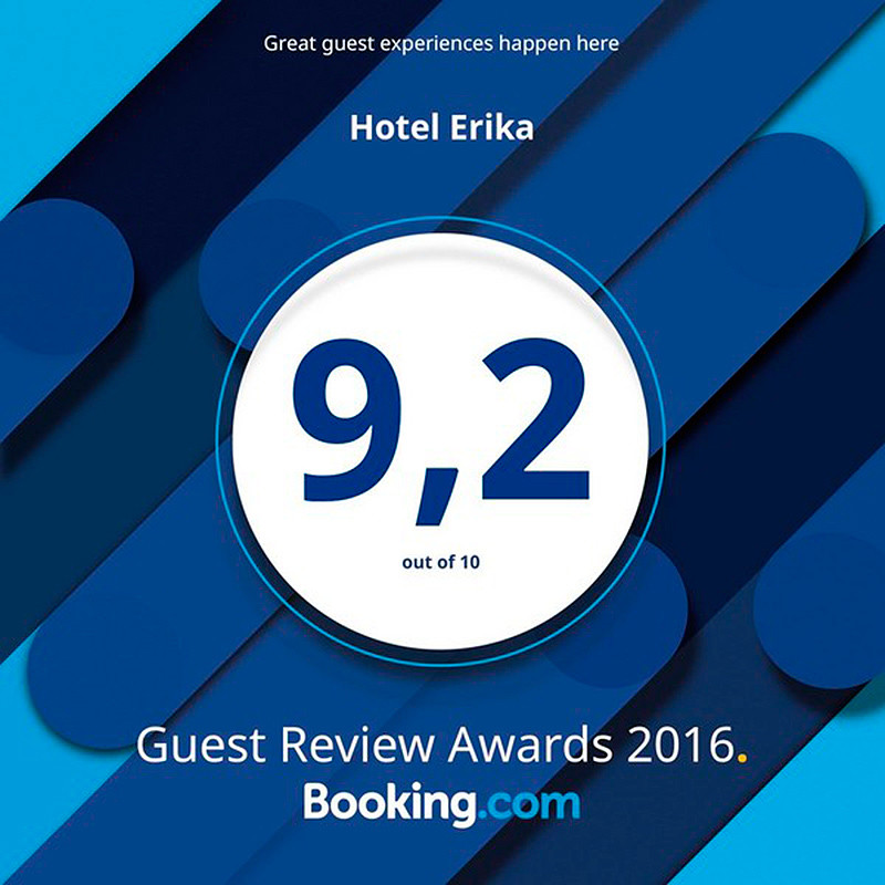 Booking Award für Hotel Erika im Stubaital