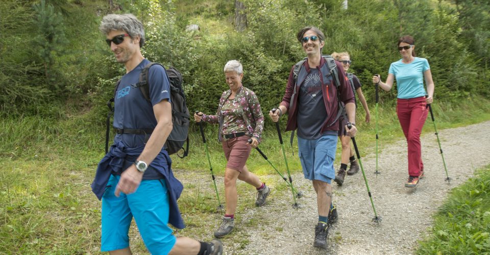 Bergtour mit Barbara im Hotel Erika Stubaital