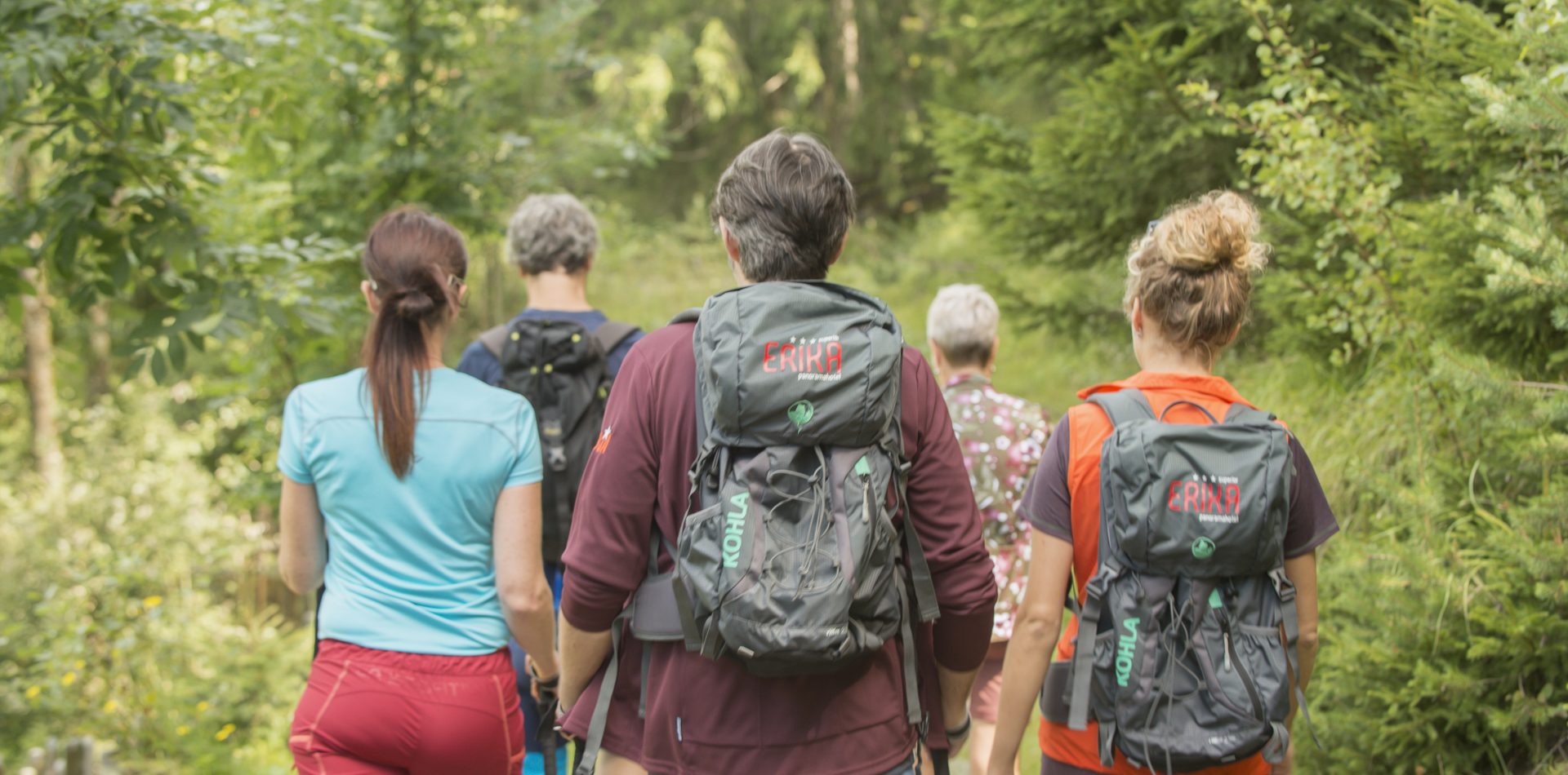 Wanderung im Hotel Erika im Stubaital