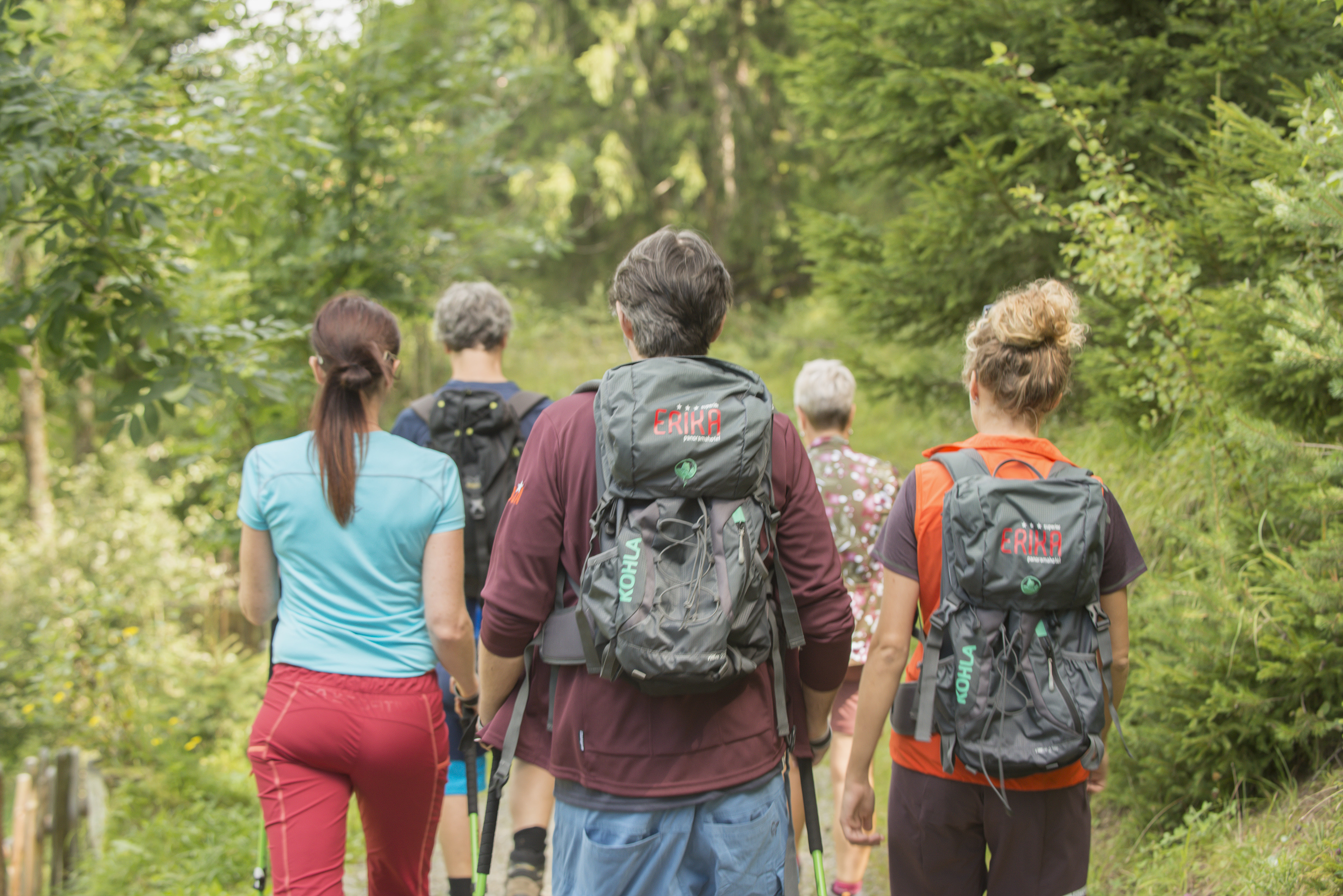 Wanderung im Hotel Erika im Stubaital