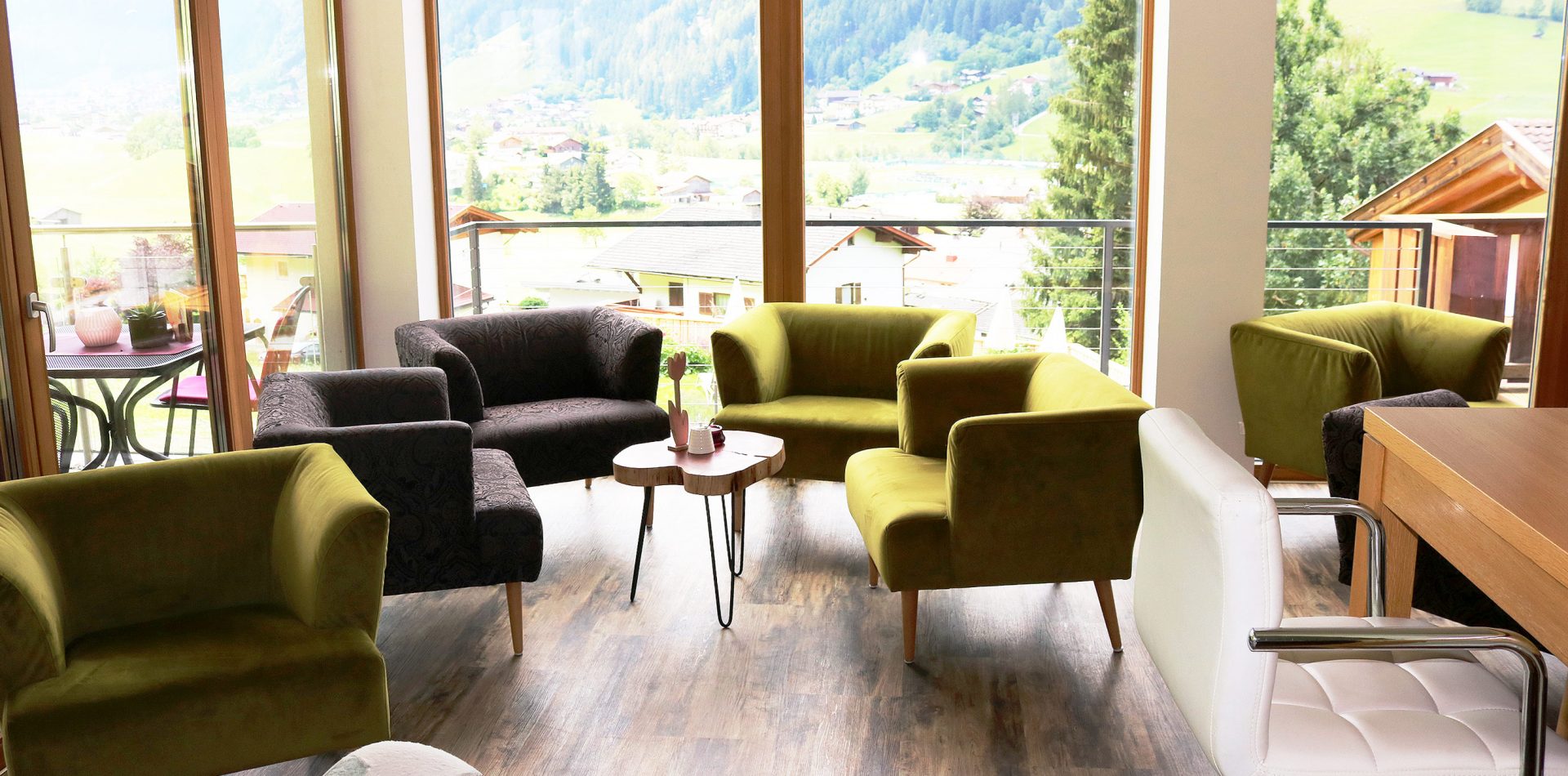 Loungebereich Hotel Erika in Neustift