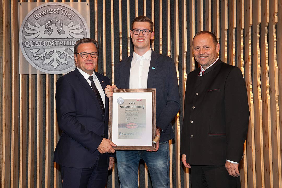 Auszeichnung Bewusst Tirol Sebastian Müller