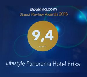 Recommended on booking.com